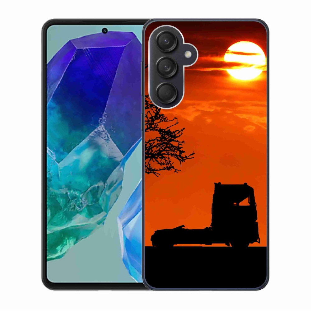 Zselés borítás mmCase Samsung Galaxy M55 5G - teherautó 3