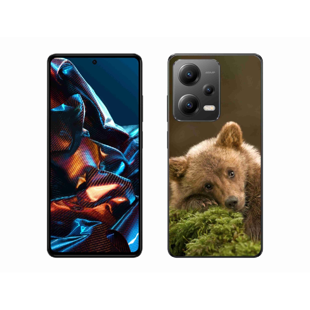 Gél borítás mmCase a Xiaomi Redmi Note 12 Pro 5G-hez - medve