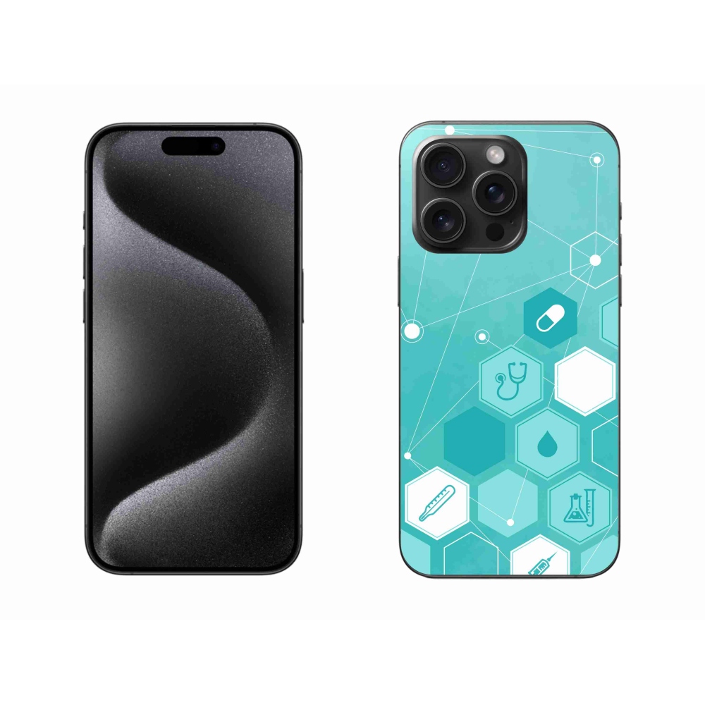 Gél védőburkolat mmCase iPhone 15 Pro Max készülékhez - Egészségügy 3