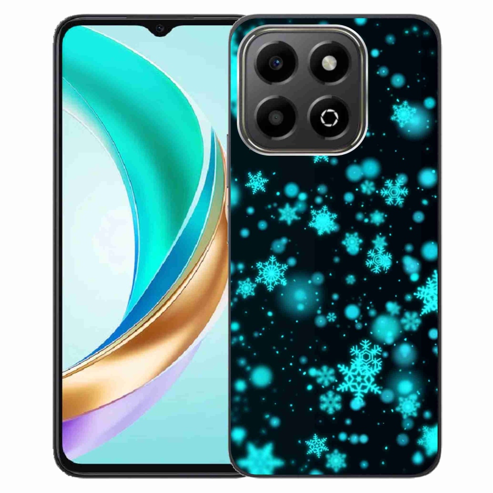 Zselés borítás mmCase a Honor X6b készülékhez - hópelyhek 1