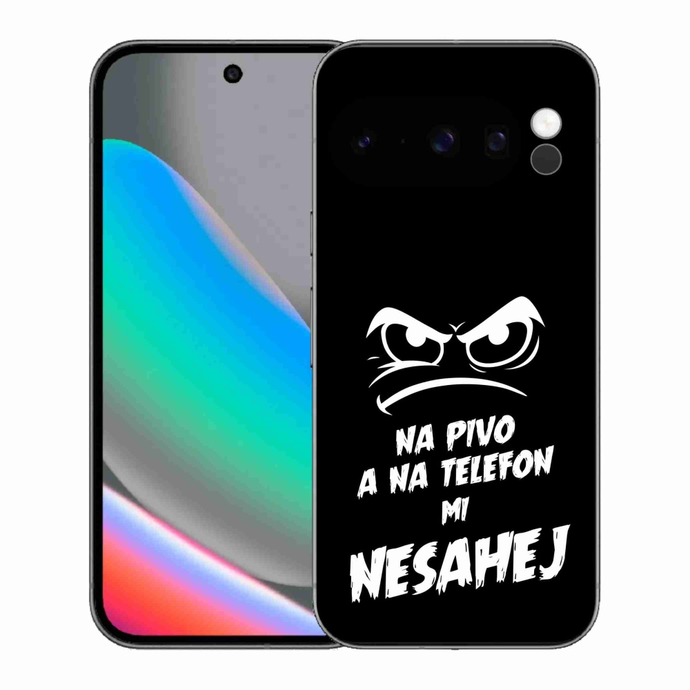 Gél borítás mmCase a Google Pixel 10 Pro - sör motívum 2 fekete háttérhez