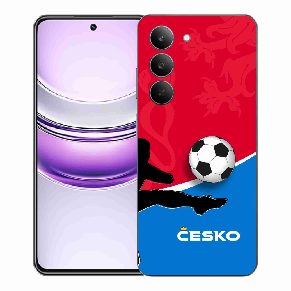 Gél borítás mmCase a Realme 14x 5G-hez - futball Csehország 2