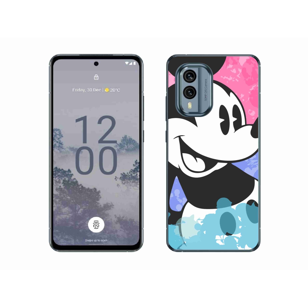 Zselés borítás mmCase a Nokia X30 5G készülékhez - mickey egér