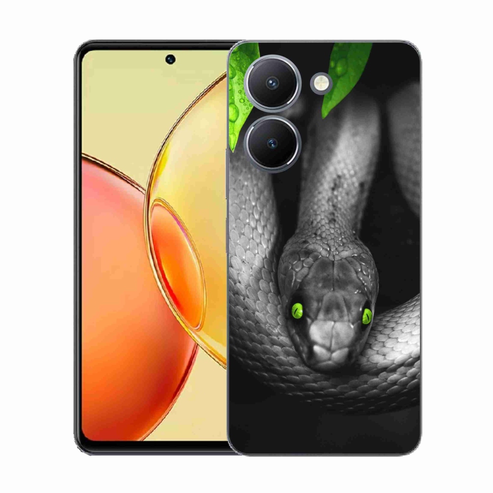 Zselés borító mmCase a Vivo Y36-hoz - kígyó