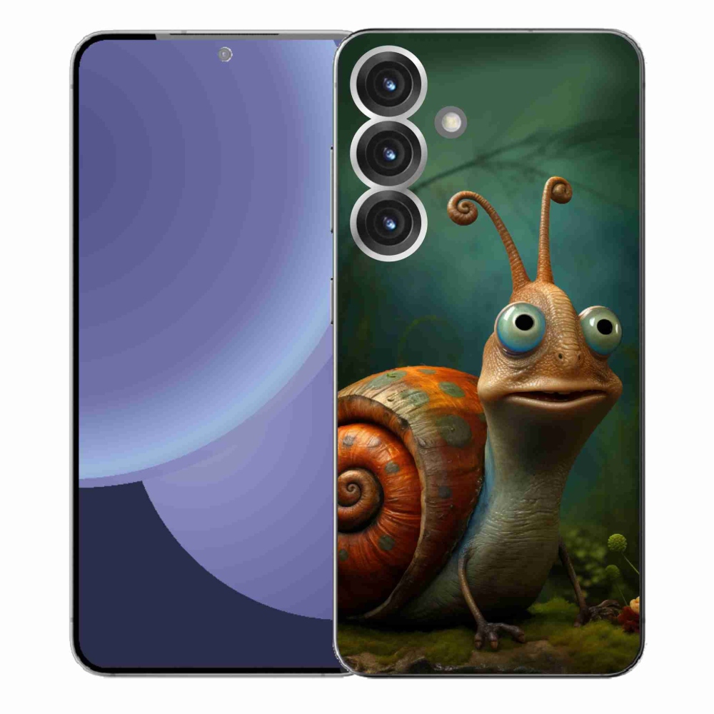 Gél védőhuzat mmCase Samsung Galaxy S25+ készülékhez - csiga