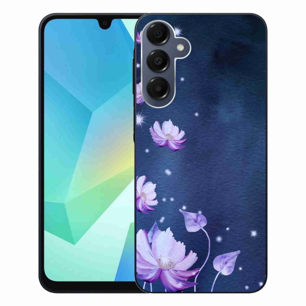 Gél tok mmCase a Samsung Galaxy A16 4G/5G készülékhez - hulló virágok