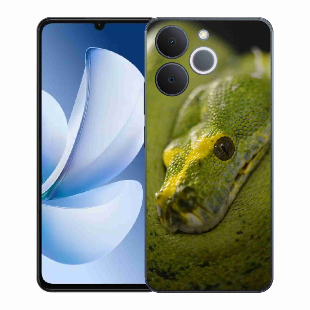 Zselés borítás mmCase a Realme Note 70T-hez - kígyó 2