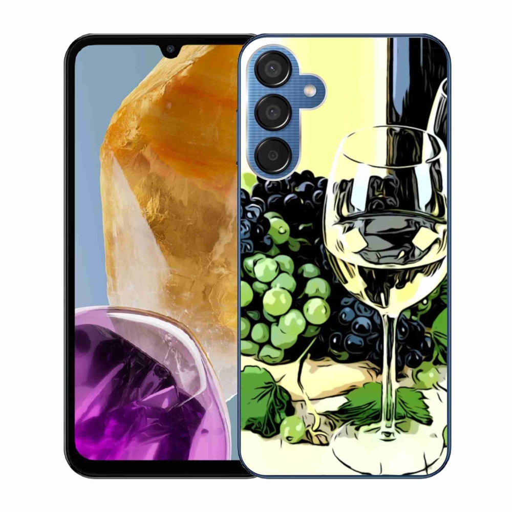 Gél borítás mmCase Samsung Galaxy M15 5G - pohár borhoz
