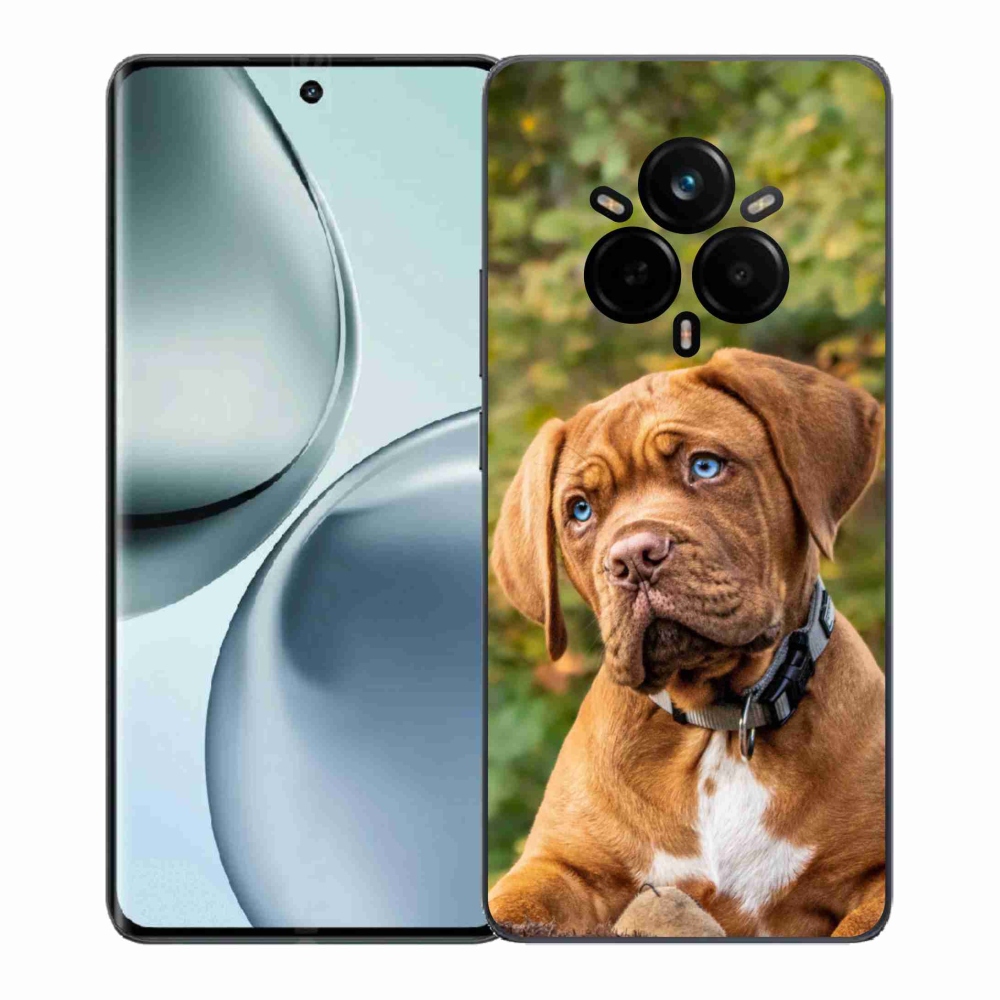 Gél borítás mmCase a Realme 14 Pro 5G készülékhez - kölyökkutyakék