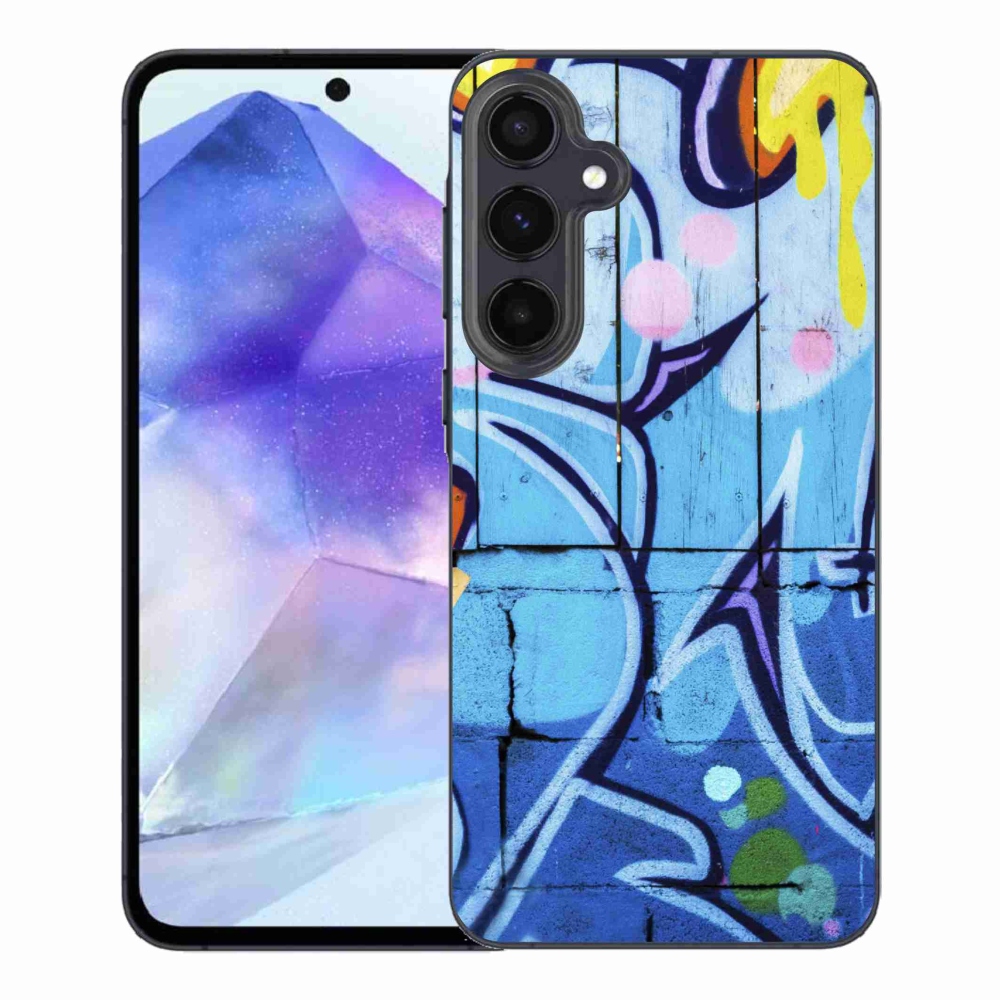 Zselés borítás mmCase Samsung Galaxy A55 5G - graffiti