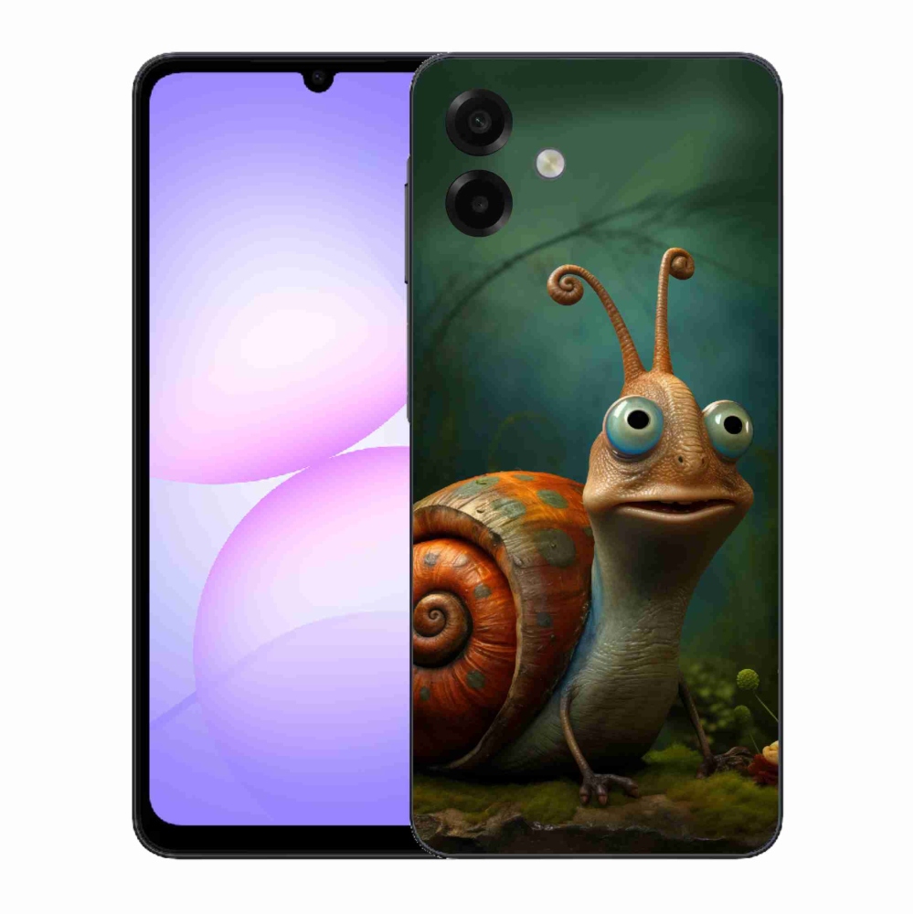 Zselés borítás mmCase Samsung Galaxy A07 4G - csiga