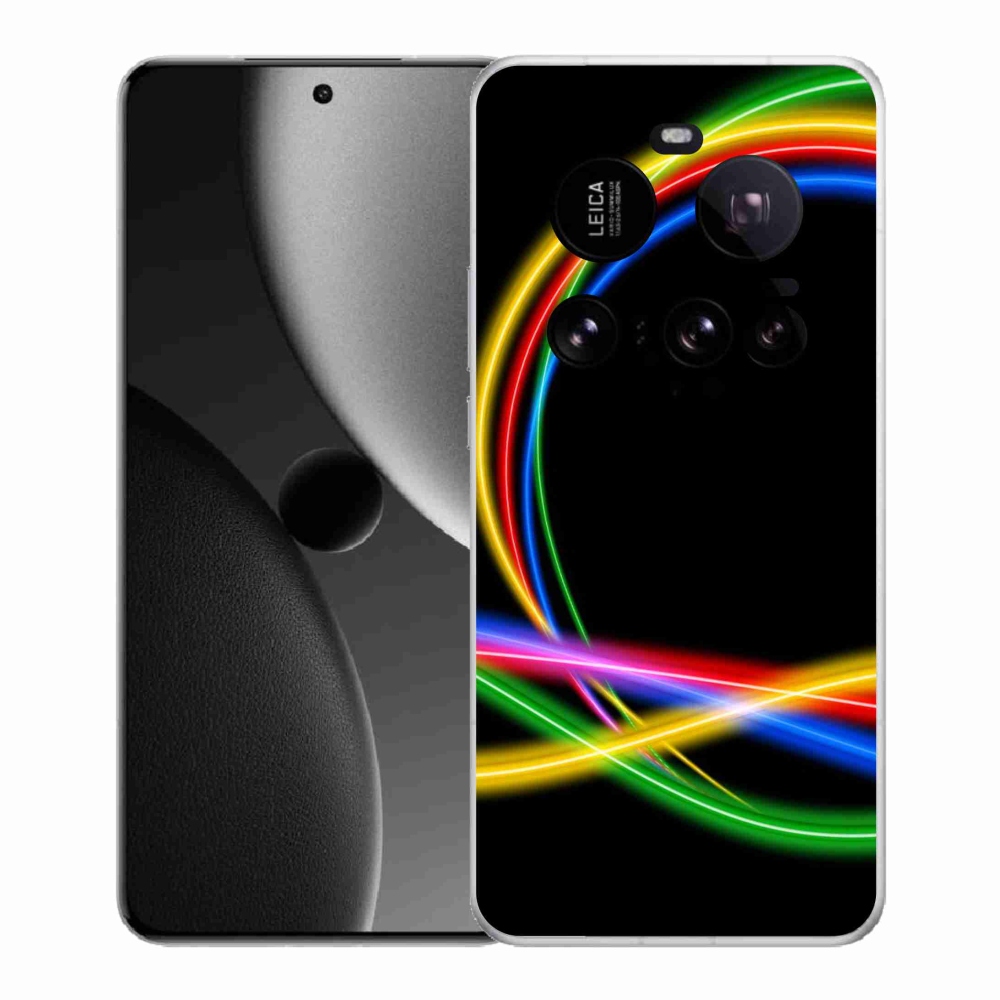 Gél borítás mmCase a Xiaomi 15 Ultra számára - neon körök