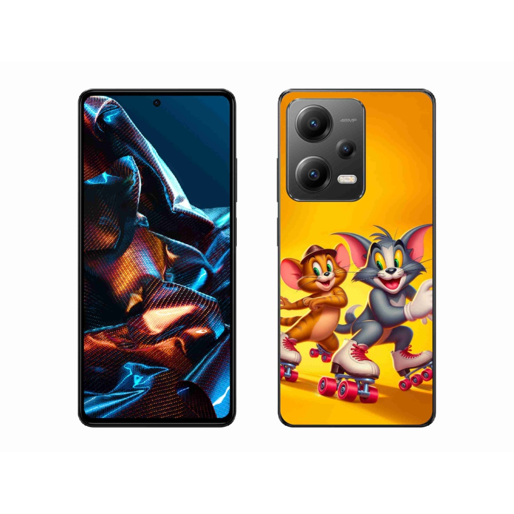 Gél borítás mmCase a Xiaomi Redmi Note 12 Pro 5G-hez - tom a jerry