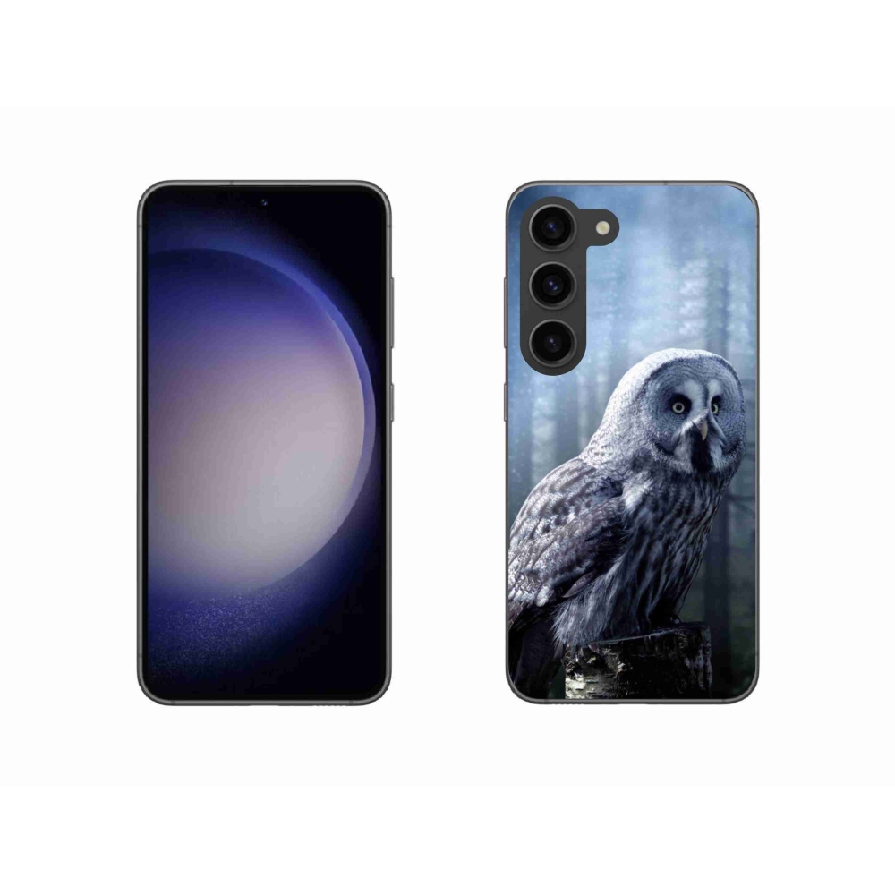 Zselés borítás mmCase Samsung Galaxy S23 5G - bagoly