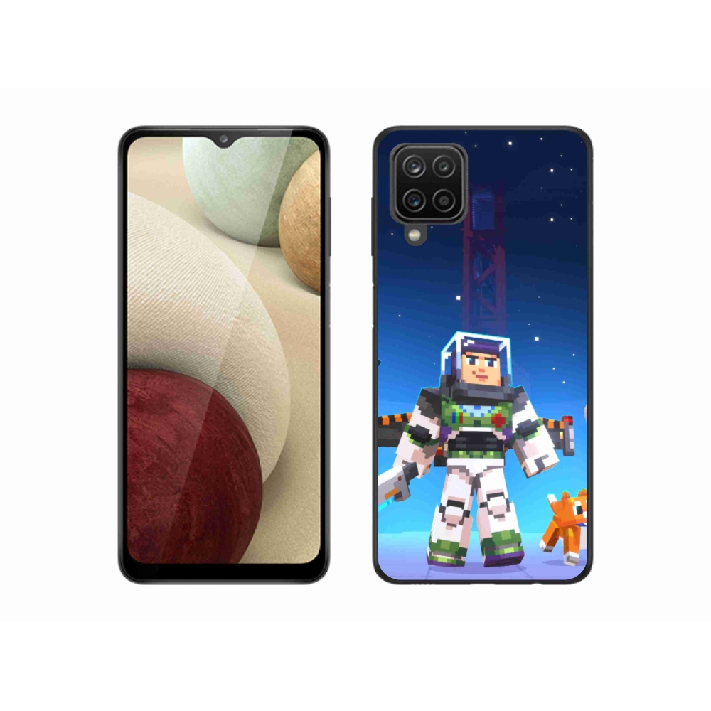 Gél borítás mmCase Samsung Galaxy M12 készülékhez - minecraft 2
