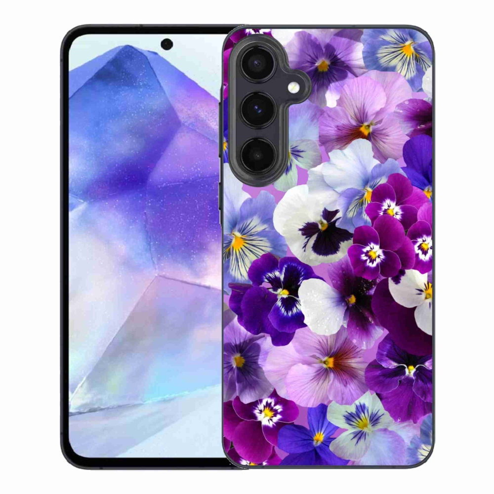 Gél borító mmCase Samsung Galaxy A55 5G - virágok 9