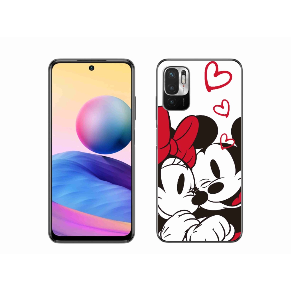 Gél borítás mmCase a Xiaomi Poco M3 Pro/5G-hez - minnie és mickey