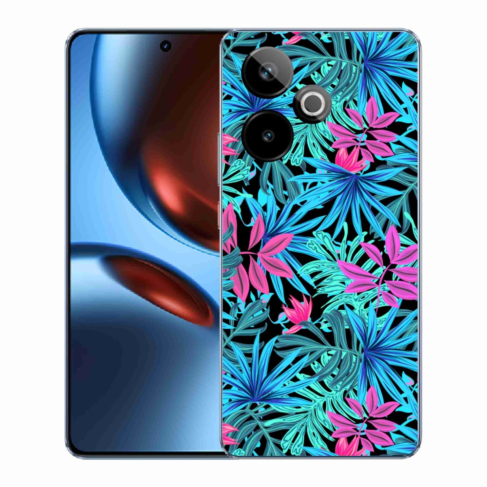 Gél borítás mmCase a Realme GT 7 5G/GT 7T 5G - virágok 3