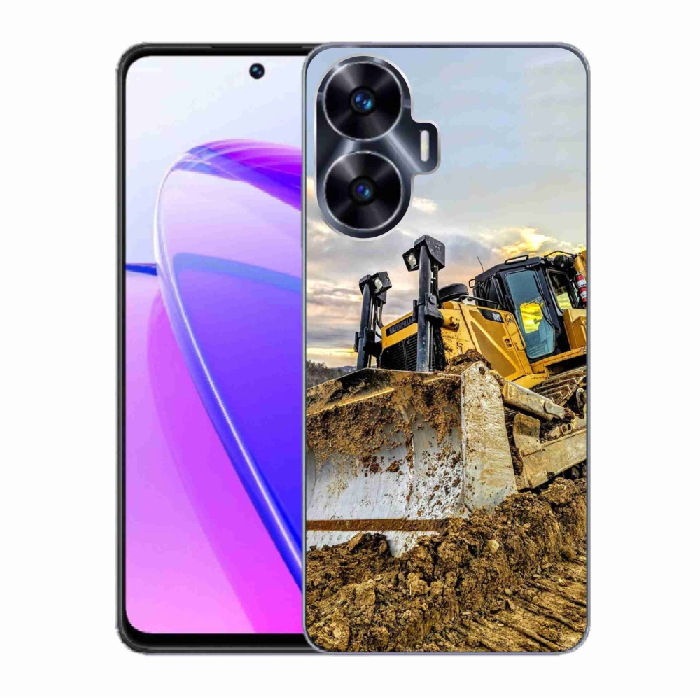 Gél borítás mmCase a Realme C55-hez - kotrógéphez