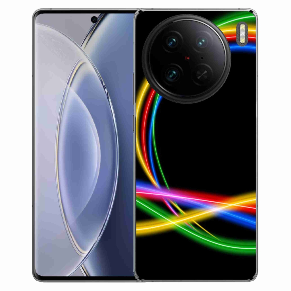 Gél tok mmCase a Vivo X90 Pro készülékhez - neon körök