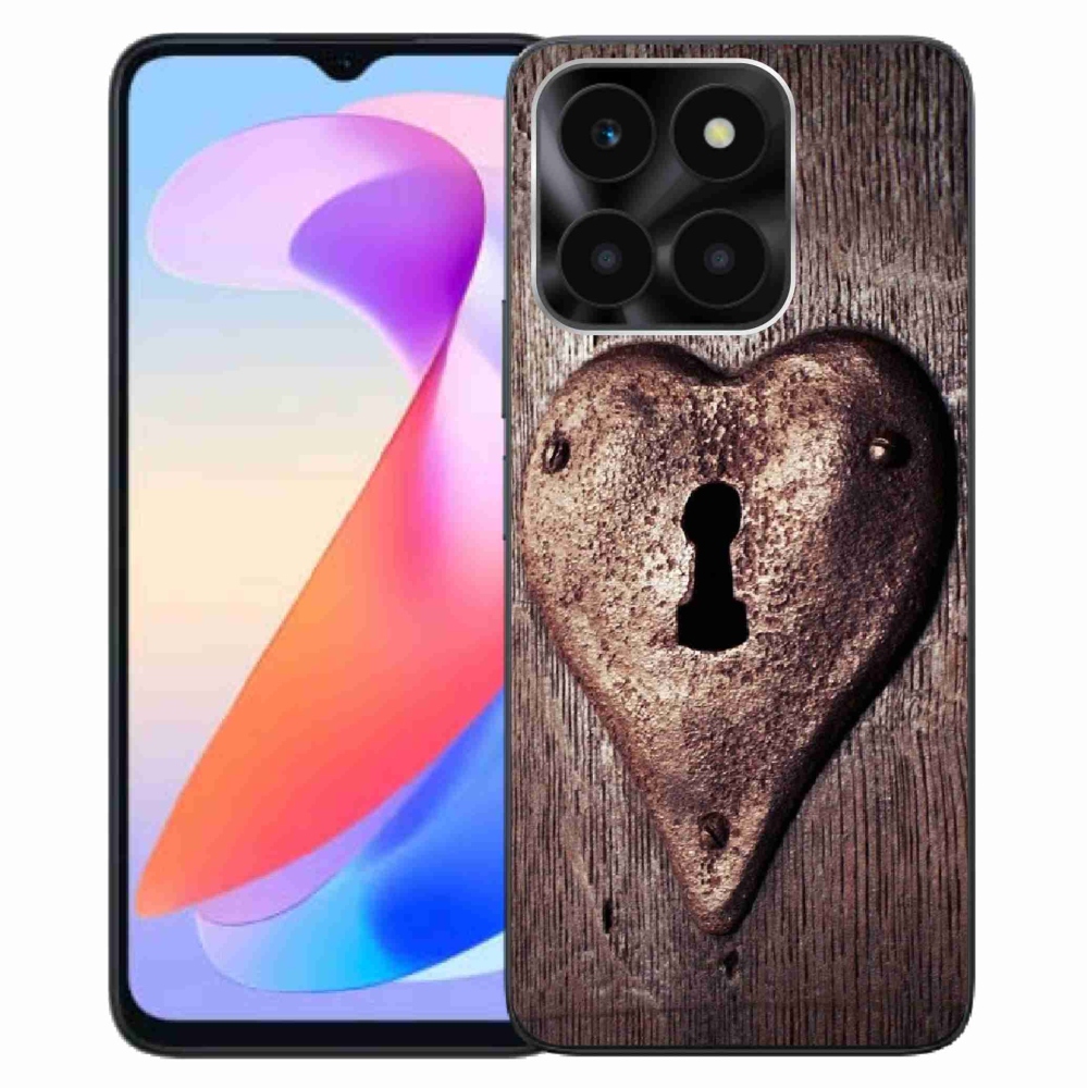 Zselés borítás mmCase a Honor X6a készülékhez - szív alakú zár