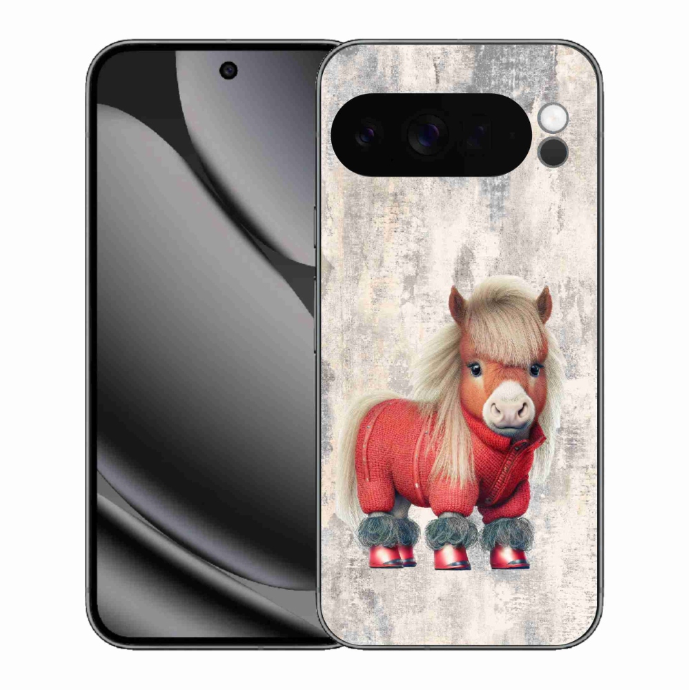 Zselés borítás mmCase a Google Pixel 10 Pro XL-hez - póni pulóverben