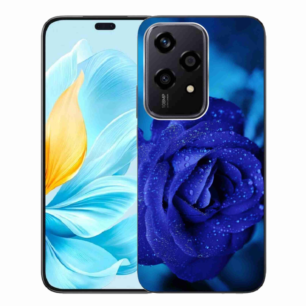 Gél tok mmCase a Honor 200 Lite 5G számára - kék rózsa