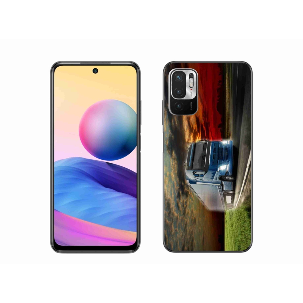 Gél borítás mmCase a Xiaomi Poco M3 Pro/5G számára - teherautó 4