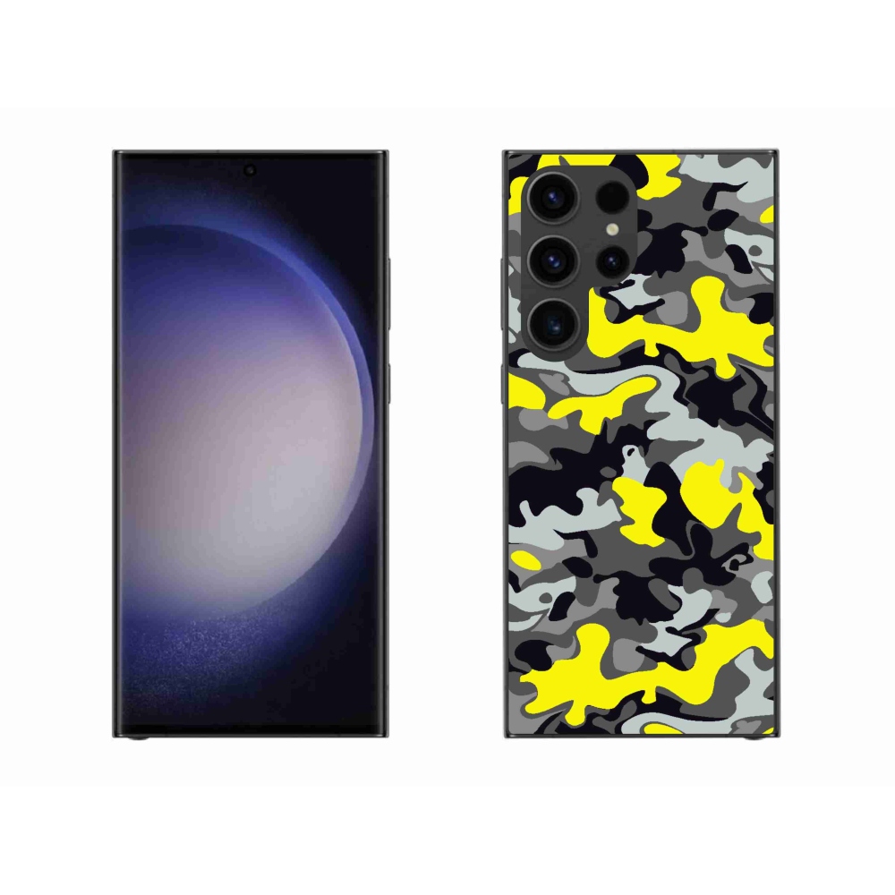 Zselés borítás mmCase Samsung Galaxy S23 Ultra 5G - terepszínű minta 6