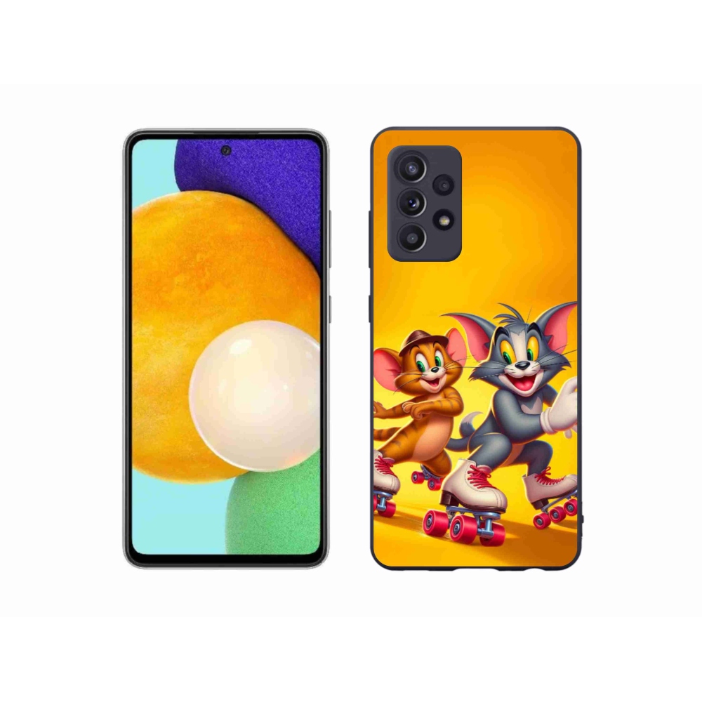 Zselés borítás mmCase Samsung Galaxy A52s 5G - tom and jerry