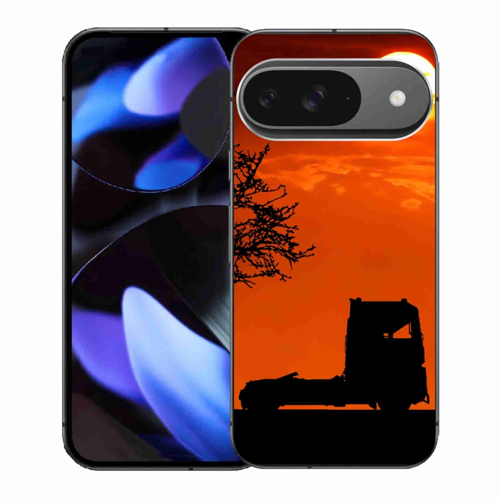 Gél borítás mmCase a Google Pixel 9/9 Pro készülékhez - teherautó 3
