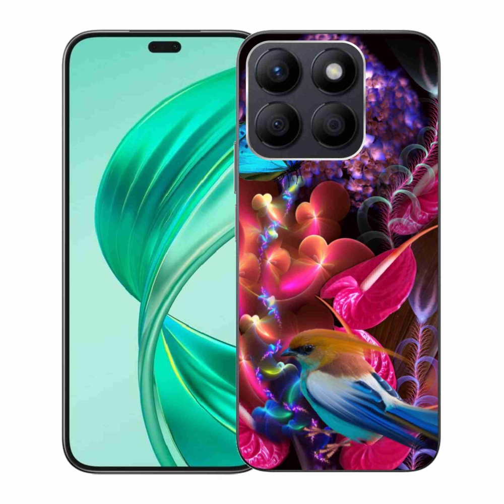 Zselés borító mmCase a Honor X8b készülékhez - színes virágok