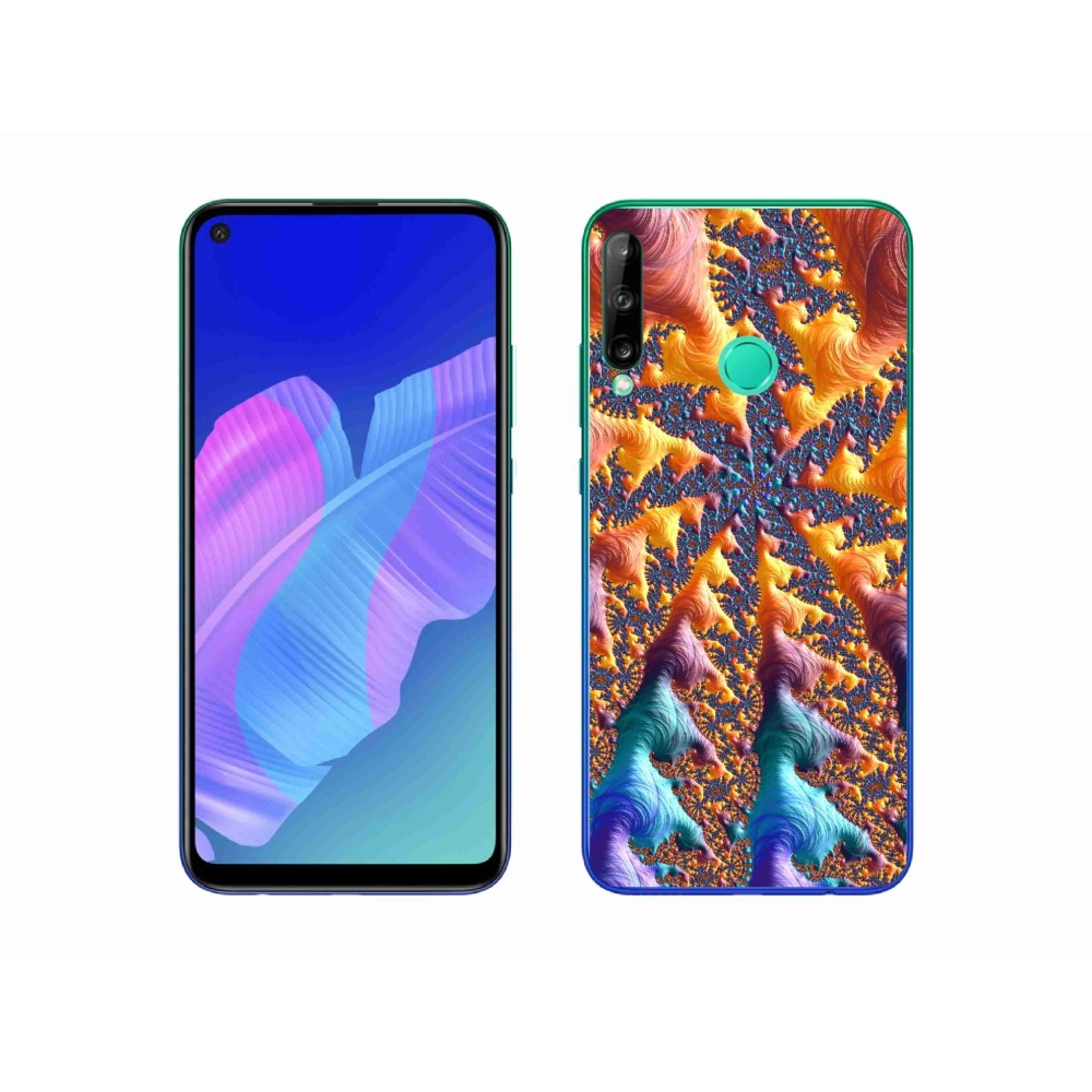 Gél borítás mmCase a Huawei P40 Lite E számára - absztrakt motívum 23