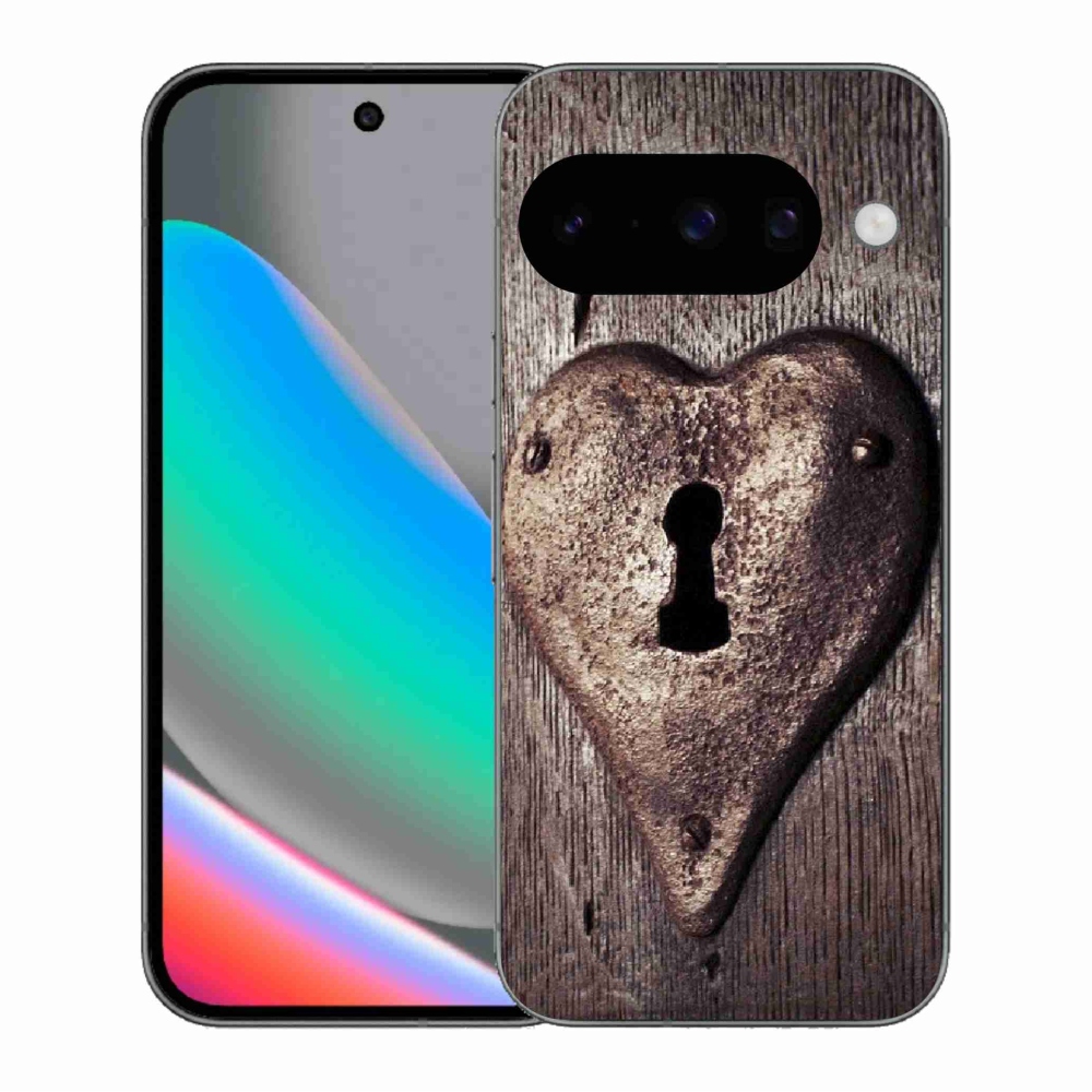 Gél borítás mmCase a Google Pixel 10 készülékhez - szív alakú zár