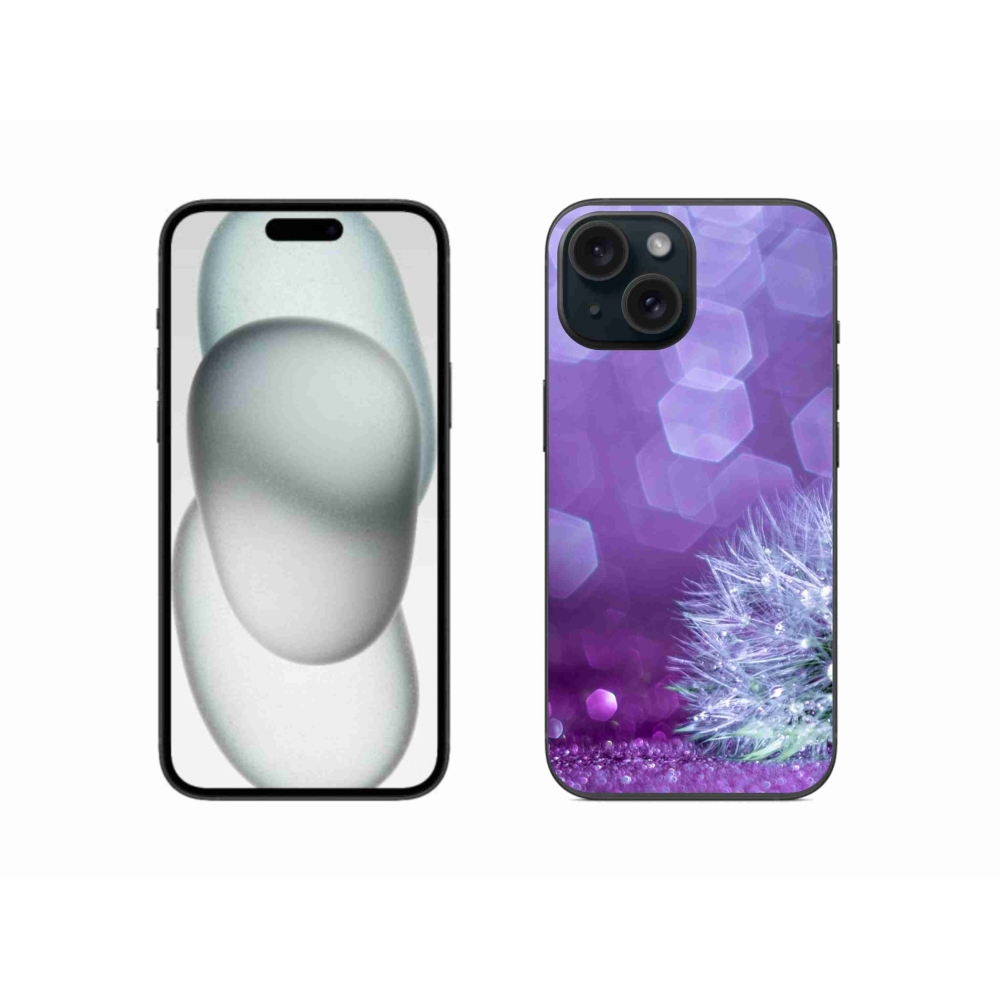 Zselés borítás mmCase iPhone 15 készülékhez - pitypang 2