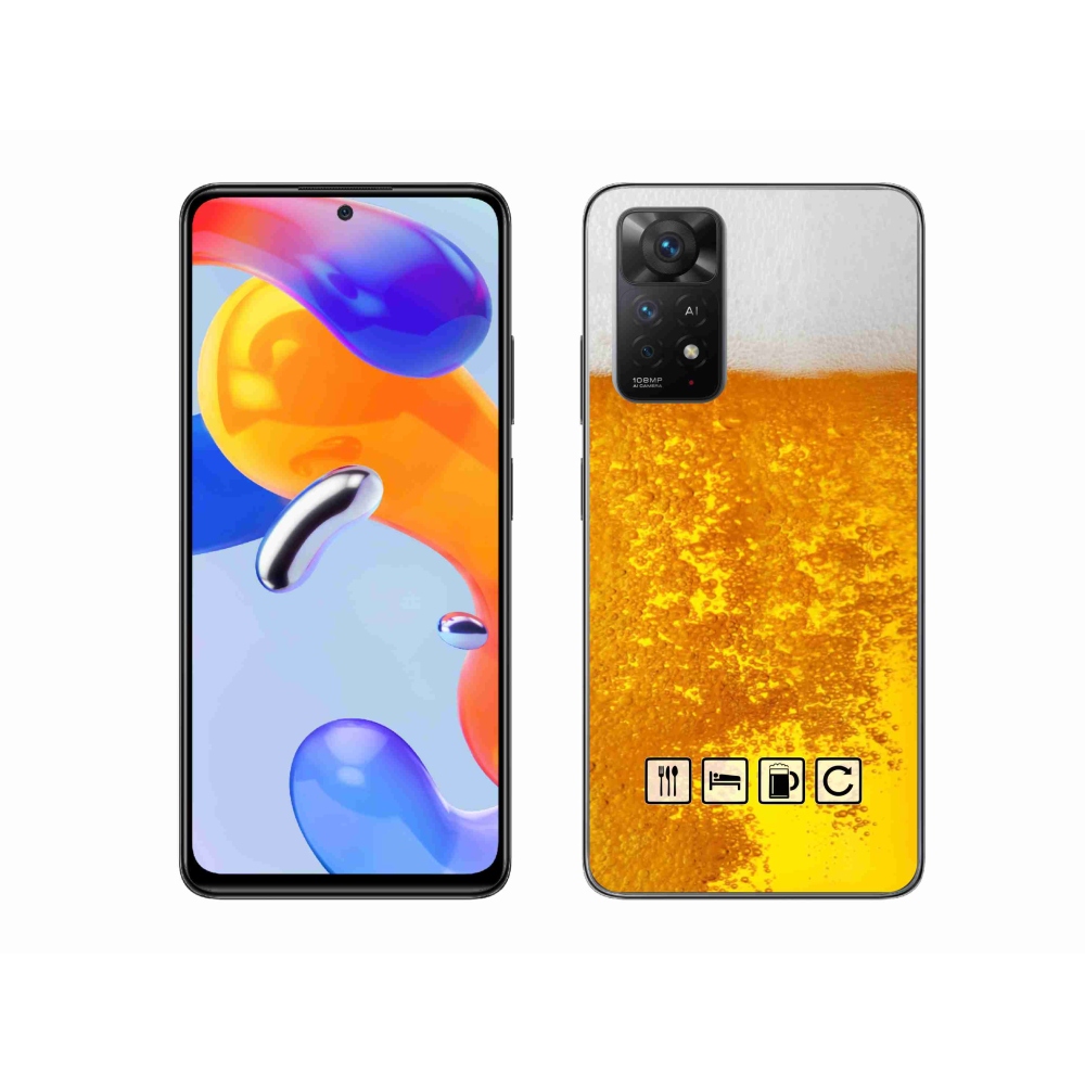 Gél borítás mmCase a Xiaomi Redmi Note 11 Pro 4G/5G - sör motívum 3
