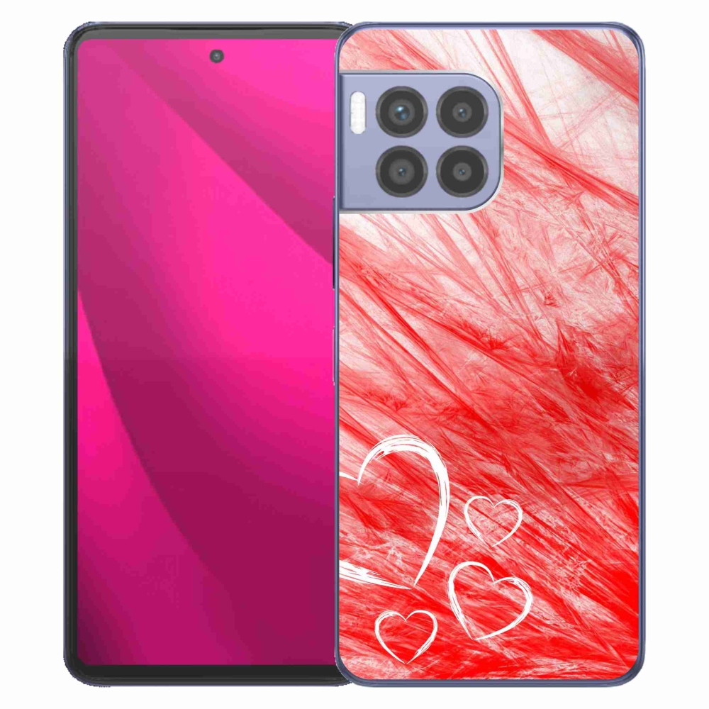 Zselés borítás mmCase a T-Mobile T Phone 2 Pro készülékhez - szív