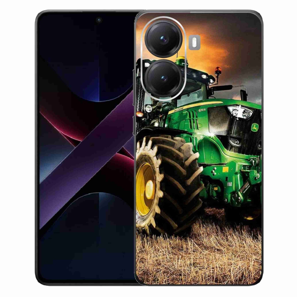 Gél borítás mmCase a Xiaomi Poco X7 Pro 5G számára - traktor