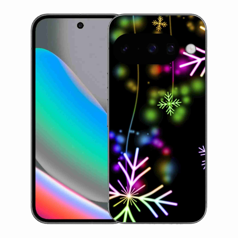 Zselés borítás mmCase a Google Pixel 10 készülékhez - színes pelyhekkel