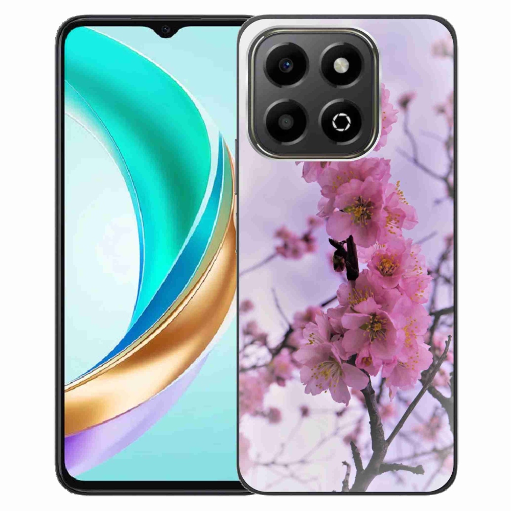 Zselés borítás mmCase a Honor X6b számára - virág 7