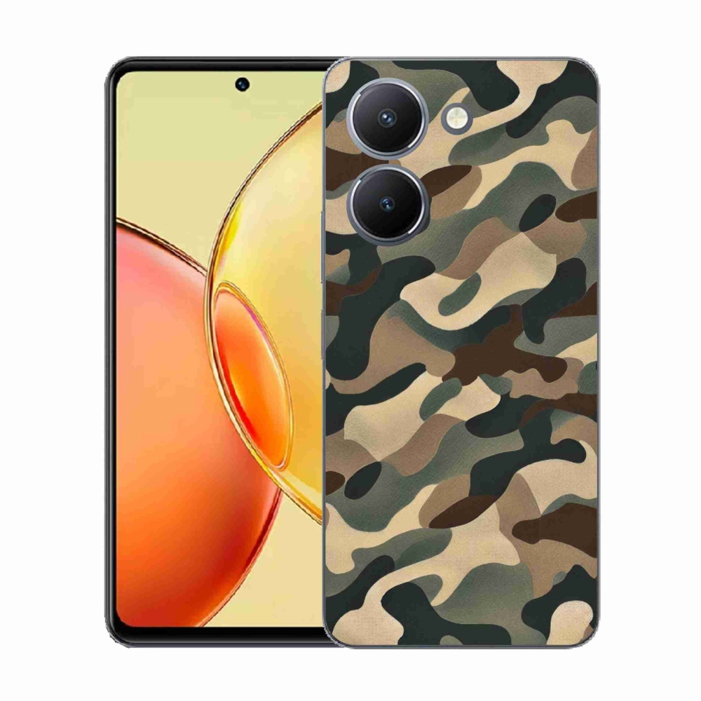 Gél védőburkolat mmCase a Vivo Y36-hoz - terepszínű minta 11