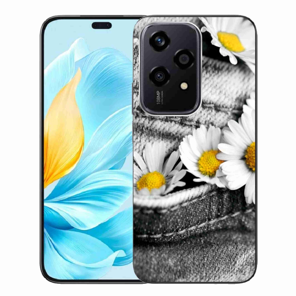 Gél tok mmCase a Honor 200 Lite 5G készülékhez - margaréták
