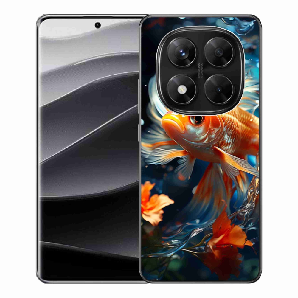 Gél borító mmCase a Xiaomi Redmi Note 14 Pro 5G/Poco X7 5G számára - hal