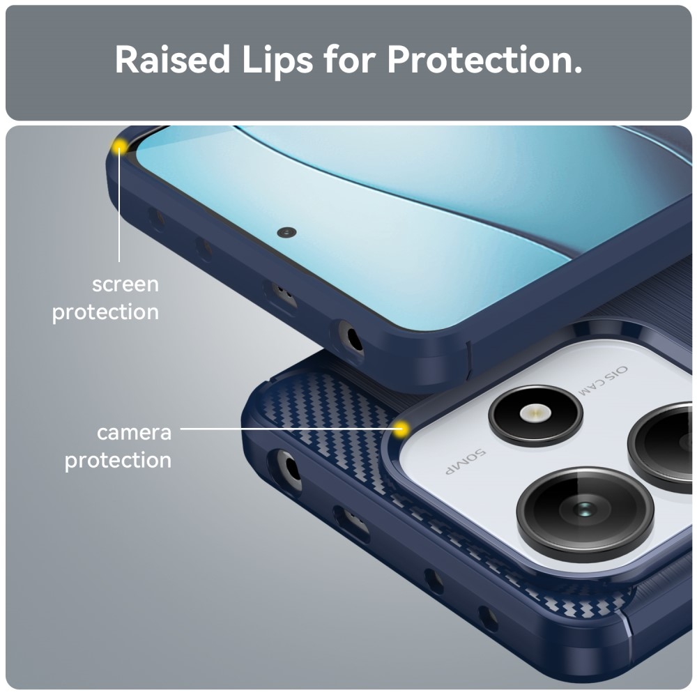 Szénálló zselés tok Xiaomi Redmi Note 14 5G - kék