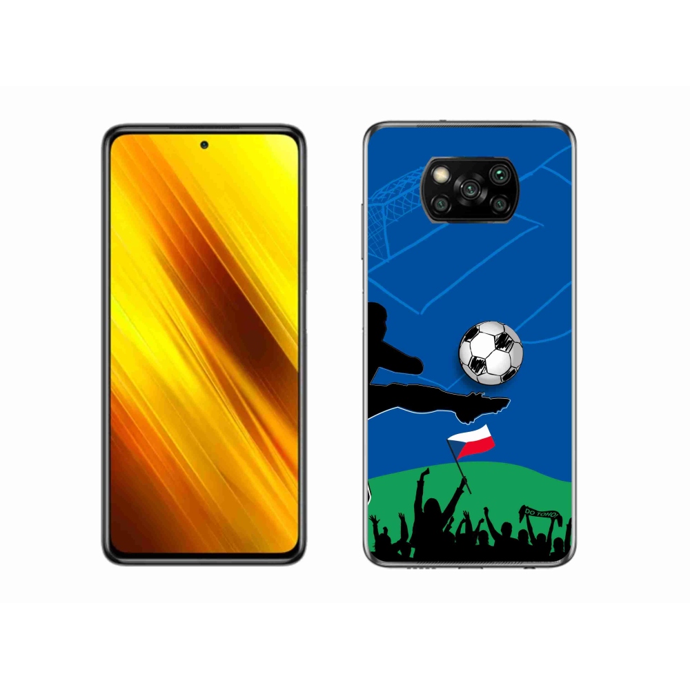 Gél borítás mmCase a Xiaomi Poco X3-hoz - futballszurkolóknak