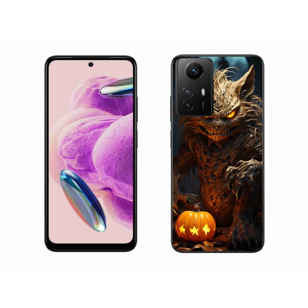 Gél borítás mmCase a Xiaomi Redmi Note 12S-hez - Halloween szörnyeteg