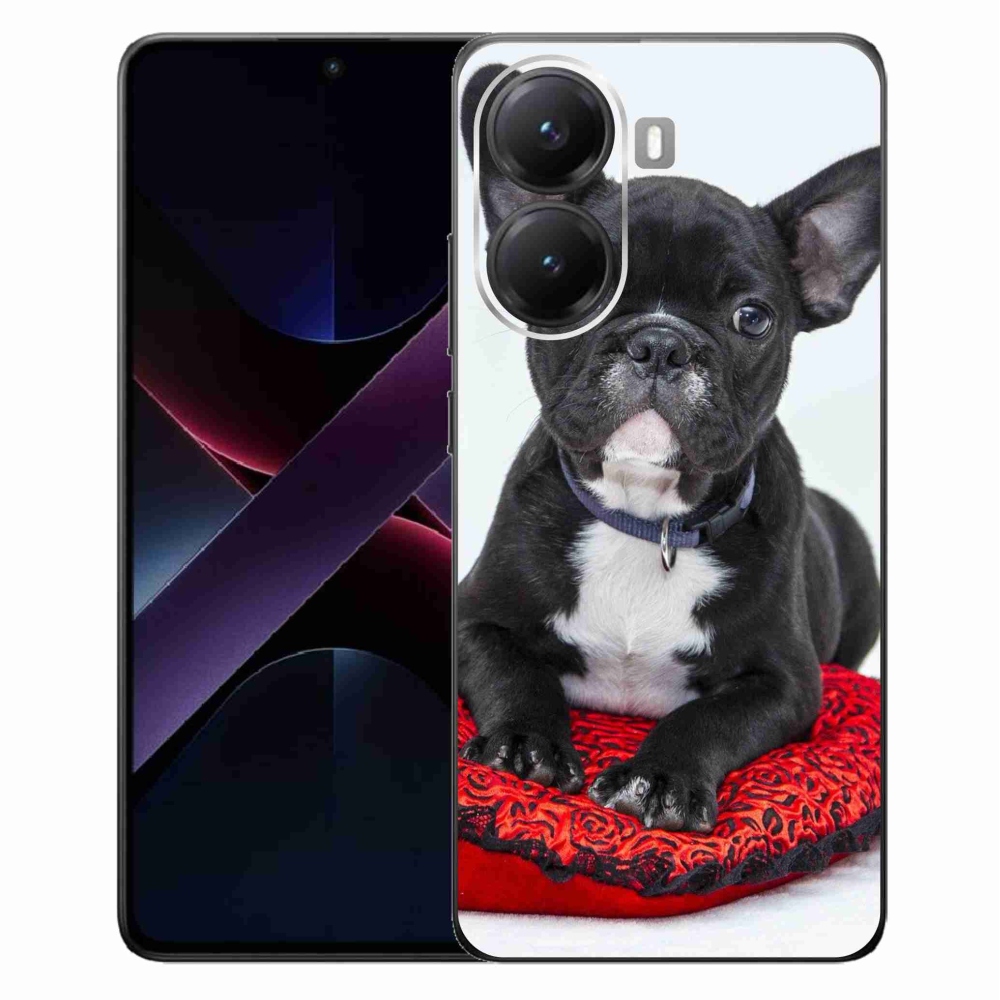 Gél borítás mmCase a Xiaomi Poco X7 Pro 5G számára - bulldog