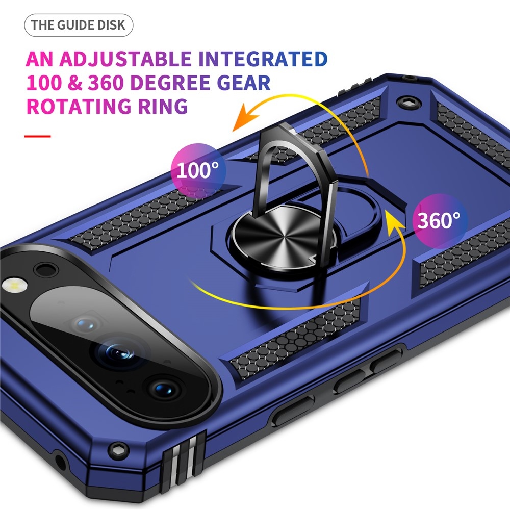 Gyűrűálló borítás Google Pixel 10 Pro/Pixel 10 készülékhez - kék