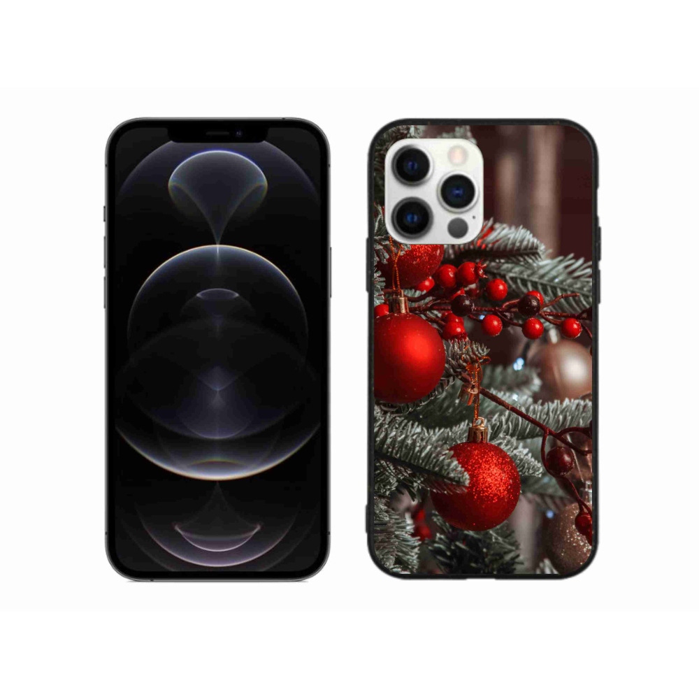 Gél borítás mmCase iPhone 12 Pro Max készülékhez - karácsonyi dekorációk 2