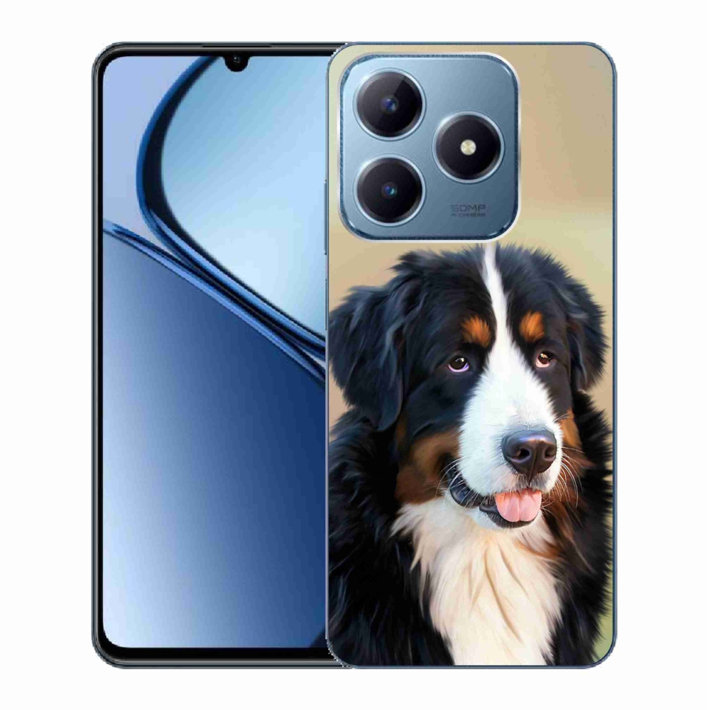 Gélhüvely mmCase a Realme C63 készülékhez - Berni hegyikutya